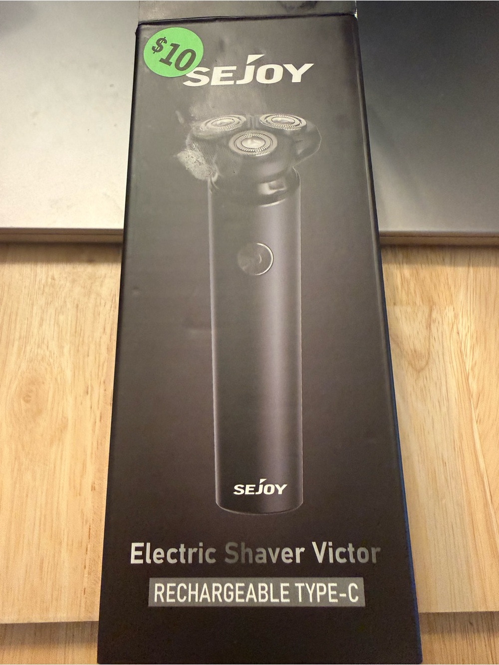 Sejoy Victor Electric Shaver – Black Rechargeable Razor
